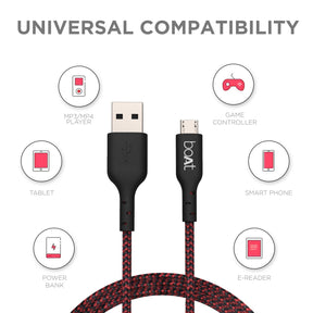 boAt Micro USB 150 Charging Cable (1.5 Meter)