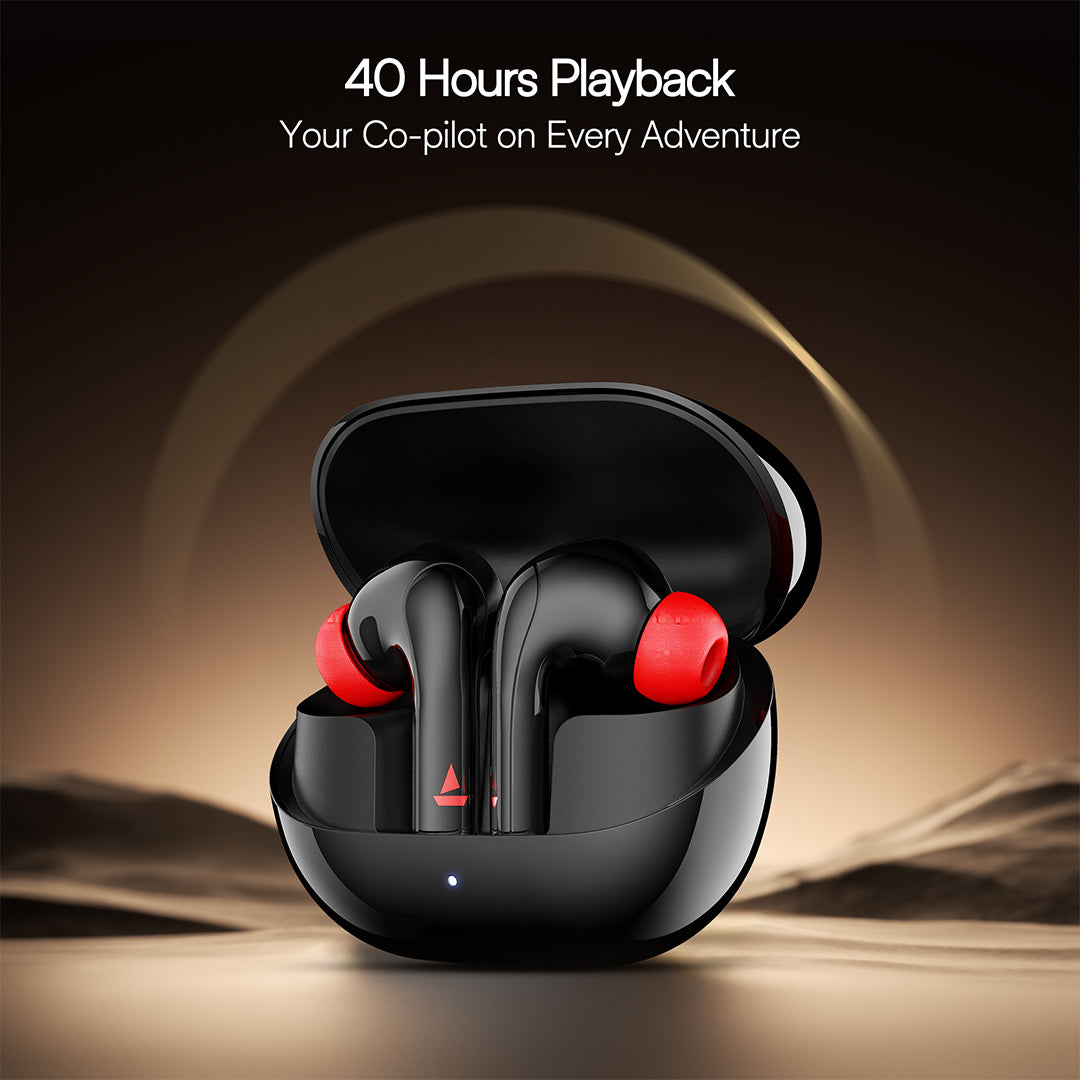 boAt Airdopes 131 Pro Buds | Wireless Earbuds with 40 Hours Playback, ENx™ Tech, BT v5.3, BEAST™ Mode, ASAP™ Charge