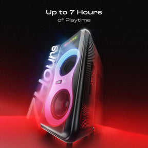 boAt PartyPal 600 | Bluetooth Speaker with 220W boAt Signature Sound, 7 Hours Playtime, TWS Feature, Animated Text Display