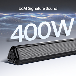 boAt Aavante Bar 3200D Pro | 400W Bluetooth Soundbar, 5.1 Surround Sound System, Dolby Audio, Wall Mountable