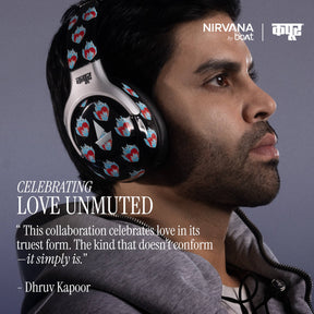 Nirvana Eutopia - Dhruv Kapoor Edition | Wireless Headphone with 20H Playback, Dual Mics with ENx™ Tech, ASAP™ Charge