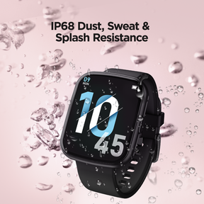 boAt Wave Play | Vivid 1.69" (4.29cm) HD Display Smartwatch with IP68 Dust & Water Resistance, 10+ Sport Modes