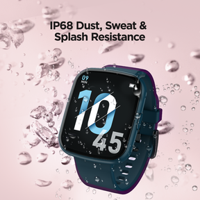 boAt Wave Play | Vivid 1.69" (4.29cm) HD Display Smartwatch with IP68 Dust & Water Resistance, 10+ Sport Modes