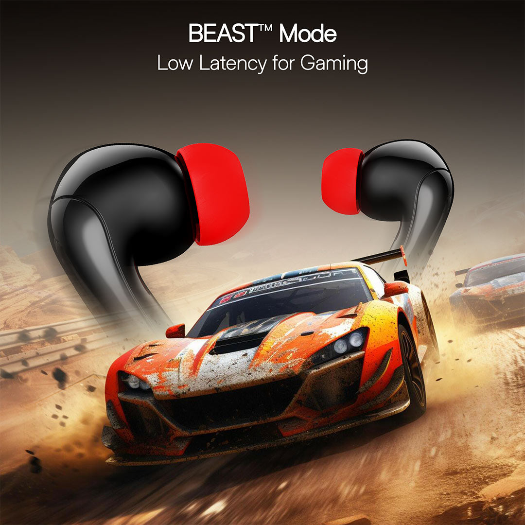 boAt Airdopes 131 Pro Buds | Wireless Earbuds with 40 Hours Playback, ENx™ Tech, BT v5.3, BEAST™ Mode, ASAP™ Charge