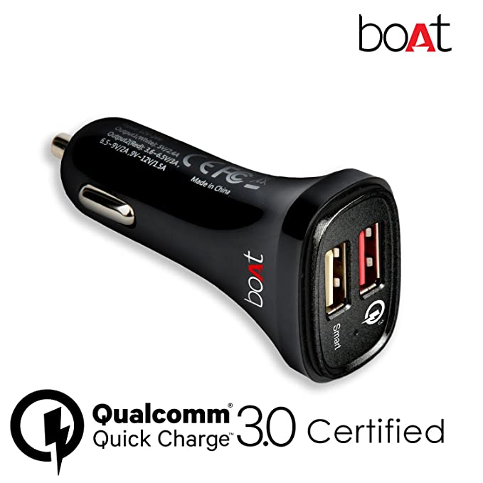 Olixar USB-C Power Delivery & QC 3.0 Dual Port 38W Fast Car Charger