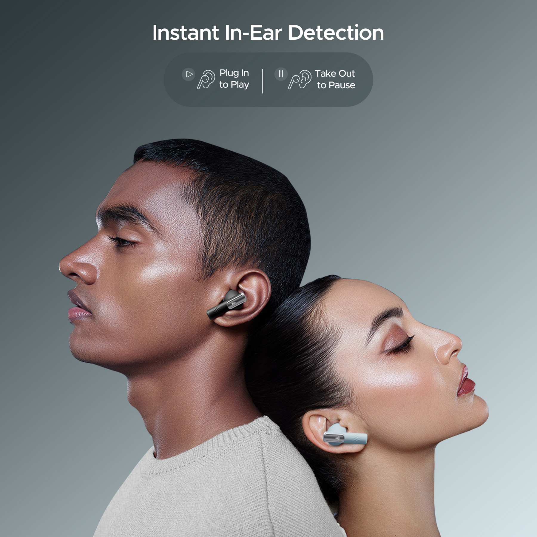 boAt Nirvana Ivy | Wireless Earbuds, 50 Hours Playback, 50dB ANC, 360 Spatial Audio with Head Tracking, App Support, Adaptive EQ powered by Mimi, Google fast pair, ASAP Charge,  boAt Signature Sound