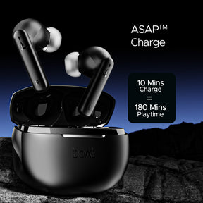 boAt Airdopes 170 | Wireless Bluetooth Earbuds with 13mm Drivers, Upto 50 Hours of battery life, BEAST™ Mode, Quad Mics with ENx™ Technology