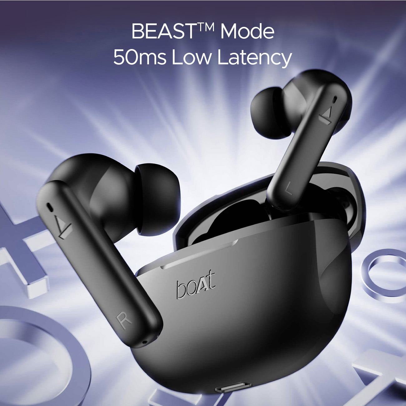 boAt Airdopes 170 | Wireless Bluetooth Earbuds with 13mm Drivers, Upto 50 Hours of battery life, BEAST™ Mode, Quad Mics with ENx™ Technology