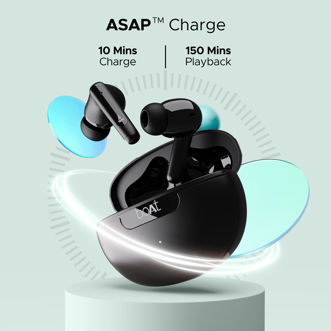 boAt Airdopes 161 ANC - Premium Wireless Earbuds with Active Noise ...