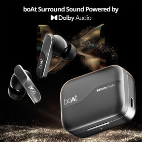 boAt Airdopes 800 | Wireless Earbuds with 40 Hours Playback,Dolby Audio,  BEAST™ Mode, ASAP™ Charge, ENx™ Technology
