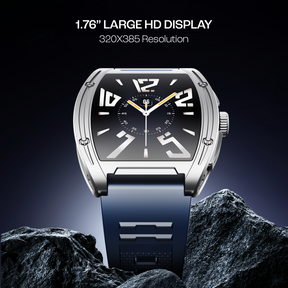 boAt Enigma Ascend | Smartwatch with 1.75" HD Display, Functional Crown, Luxurious Metal Body, 100+ Sports Modes