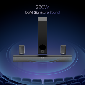 boAt Aavante Bar 2400 Pro | Bluetooth Soundbar with 5.1 Channel Surround Sound, Bluetooth v5.3, EQ Modes, Master Remote Control