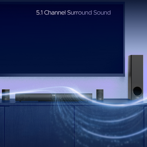 boAt Aavante Bar 2400 Pro | Bluetooth Soundbar with 5.1 Channel Surround Sound, Bluetooth v5.3, EQ Modes, Master Remote Control