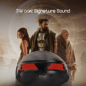 boAt Stone Bujji | Portable Bluetooth Speaker with 3W boAt Signature Sound, TWS for 2X Power, 10 Hours Playback