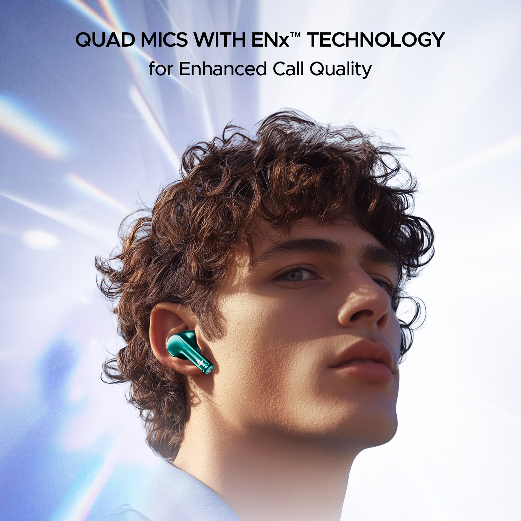 boAt Airdopes 141 Pro Buds | Wireless Earbuds with 60H Playback, ENx™ Technology, Sleek Metallic Finish, Bluetooth v5.3