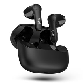 boAt Airdopes Atom 81 Pro | Wireless Earbuds with 100 Hours Playback, Quad Mics with ENx™, In-ear Detection, IPX5 Resistance