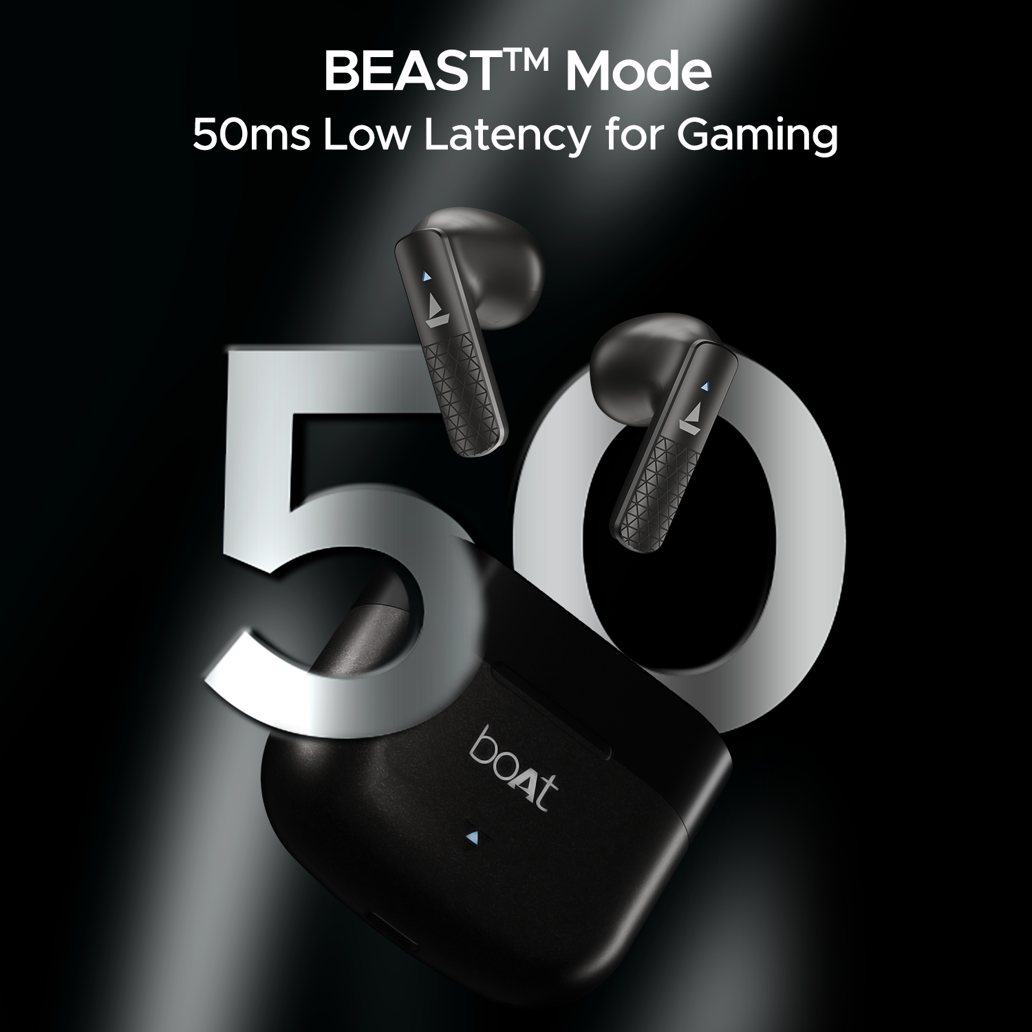 boAt Airdopes 91 Prime | Wireless Earbuds with 45 Hours Playback, BEAST™ Mode, ENx™ Technology, boAt Signature Sound