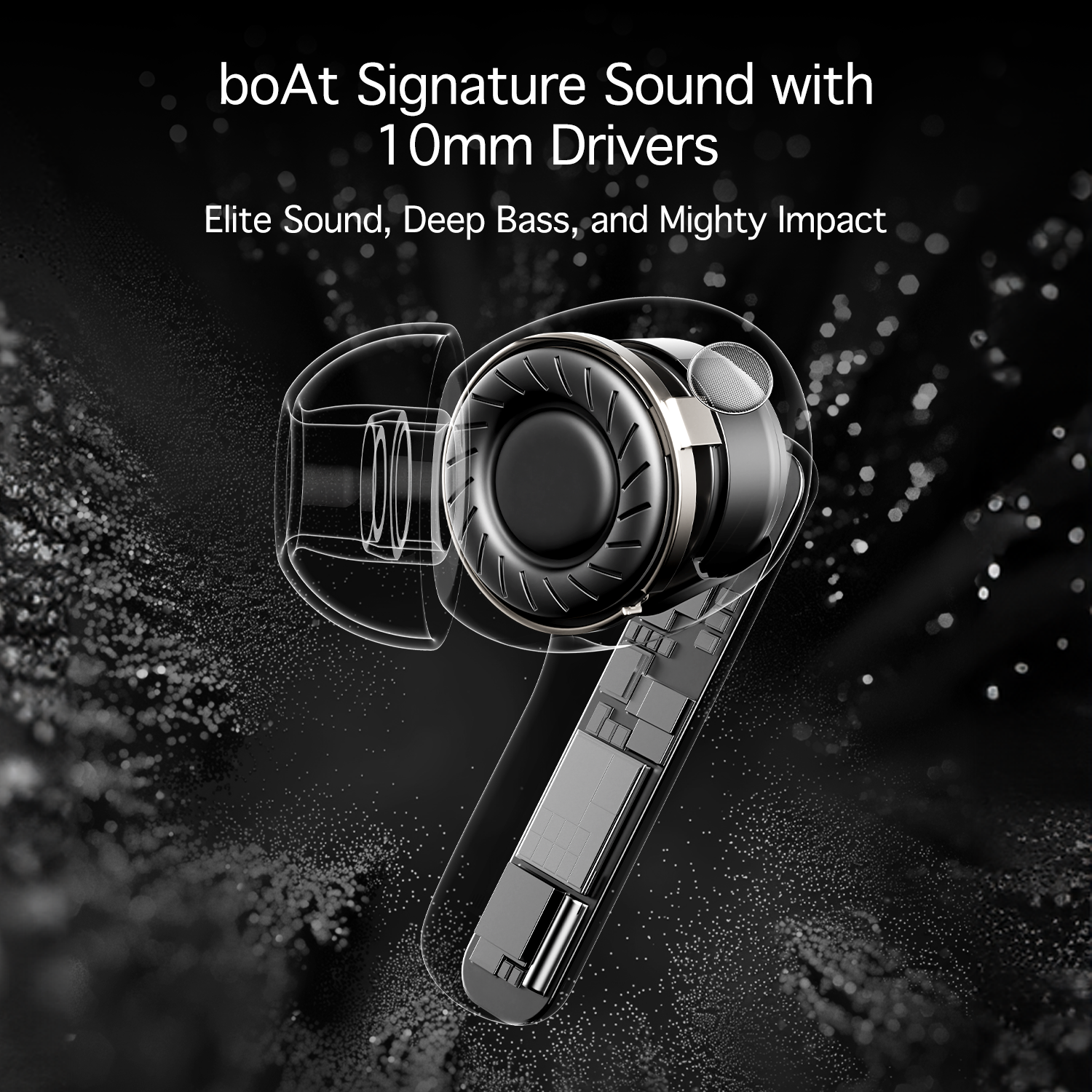 boAt Airdopes 181 Pro | Wireless Earbuds with 100 Hours Playback, Quad Mics with ENx™, BEAST™ Mode, ASAP™ Charge