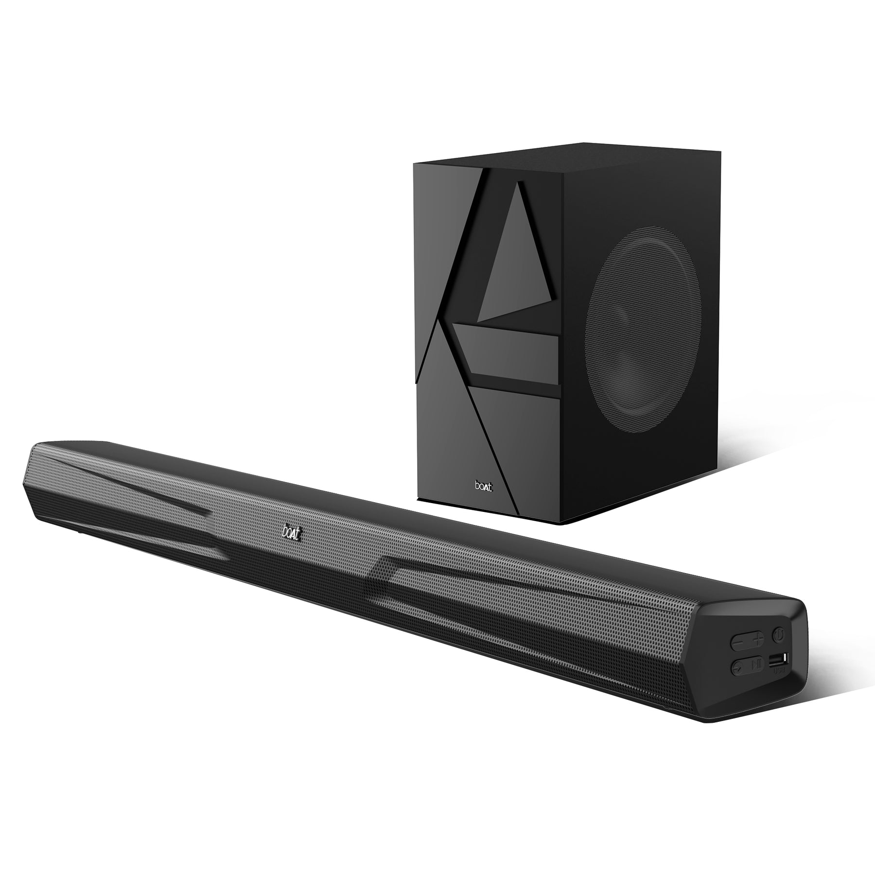 boAt Aavante Bar Quake Pro | 240W Bluetooth Soundbar, 2.1 Channel with Wireless Subwoofer, Wall Mountable, Multiple EQ Modes