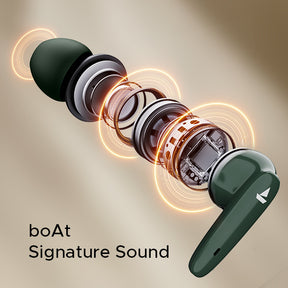 boAt Airdopes 161 Pro Buds | Wireless Earbuds with 50 Hours Playback, Dual Pairing, Dual Mics with ENx™ Technology