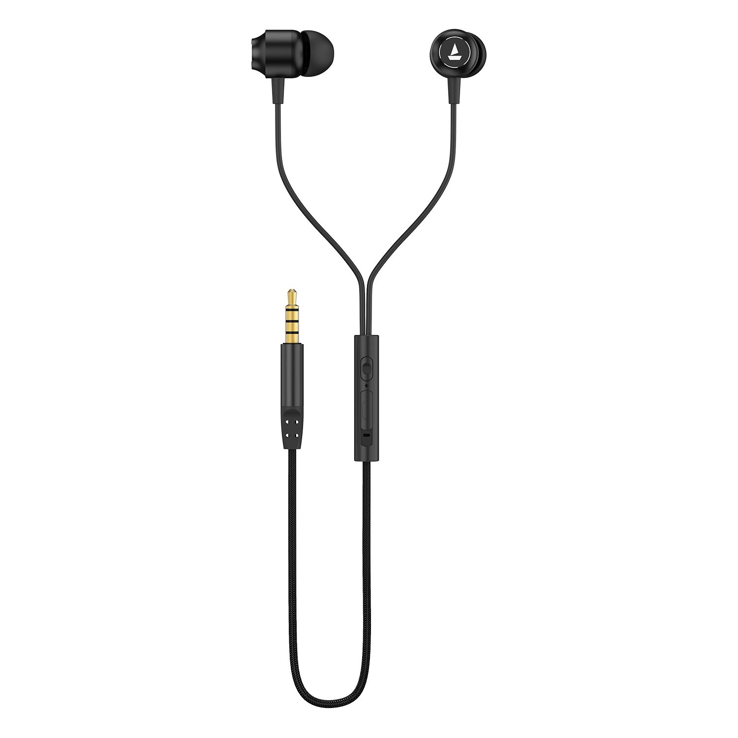 Bassheads 162v2 | Wired Earphone with 10mm Drivers, boAt Signature Sound, Metallic Earbuds, Ergonomic Fit