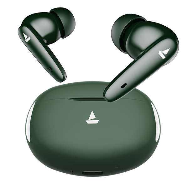 boAt Airdopes 161 Pro Buds | Wireless Earbuds with 50 Hours Playback, Dual Pairing, Dual Mics with ENx™ Technology