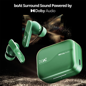 boAt Airdopes 800 | Wireless Earbuds with 40 Hours Playback,Dolby Audio,  BEAST™ Mode, ASAP™ Charge, ENx™ Technology