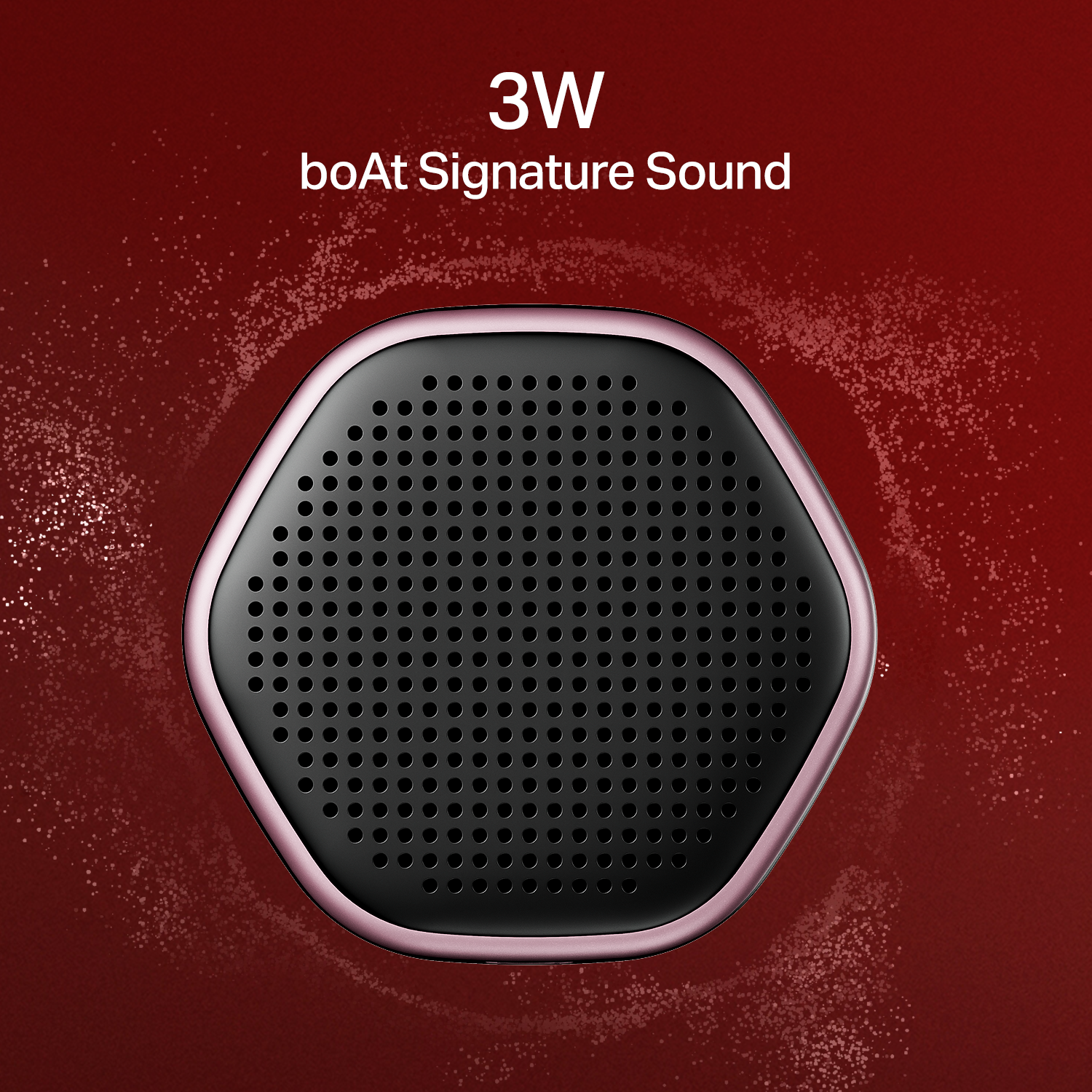 boAt Stone 100 | Portable Bluetooth Speaker with 3W boAt Signature Sound, 6 Hours Playback