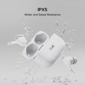 boAt Airdopes 161 | Wireless Earbuds with Massive Playback of upto 40 Hours, IPX5 Water & Sweat Resistance, IWP Technology, Type C Interface