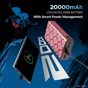 boAt Energyshroom PB400 DC Edition | Powerbank with 22.5W Wired Fast Charging, 12 Layer Smart IC Protection, 20000W mAh Battery