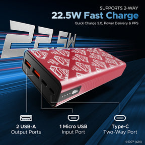 boAt Energyshroom PB400 DC Edition | Powerbank with 22.5W Wired Fast Charging, 12 Layer Smart IC Protection, 20000W mAh Battery