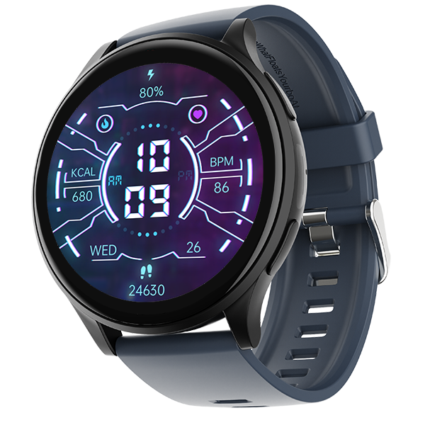 boAt Lunar Prime | Premium Round AMOLED 1.45" (3.68 cm) Display Smartwatch with Bluetooth Calling, Watch Face Studio, 700+ Active Modes