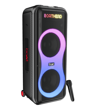 boAt PartyPal 600 | Bluetooth Speaker with 220W boAt Signature Sound, 7 Hours Playtime, TWS Feature, Animated Text Display