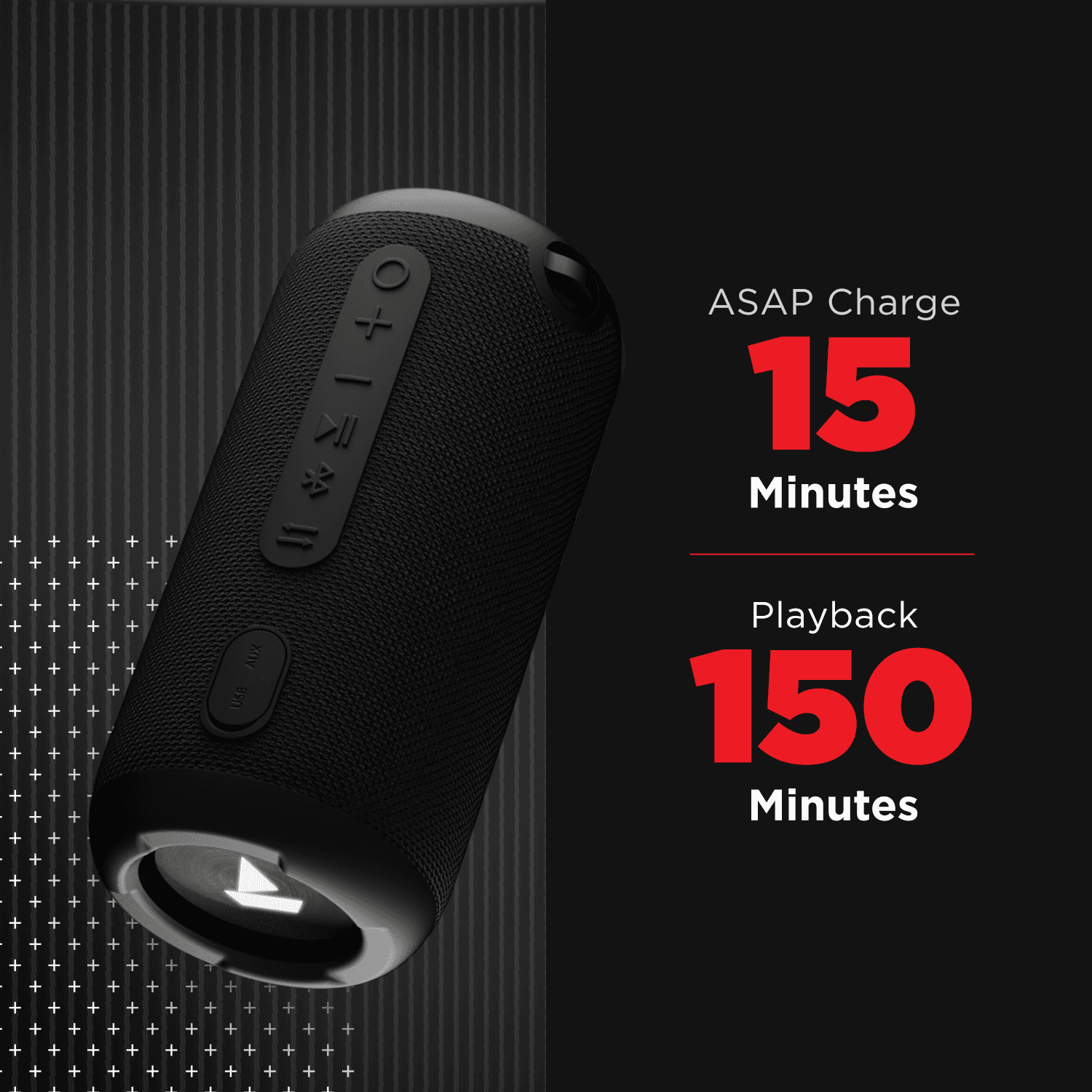 boAt Stone 850 | TWS Bluetooth Speaker with 16W boAt Signature Sound, 13 Hours of Playback, 150 Min Playtime in 15 Min Charge