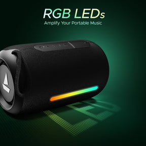 boAt Stone 358 Pro | Portable Bluetooth Speaker with 14W boAt Signature Sound, RGB LED Design, 12 Hours Playback