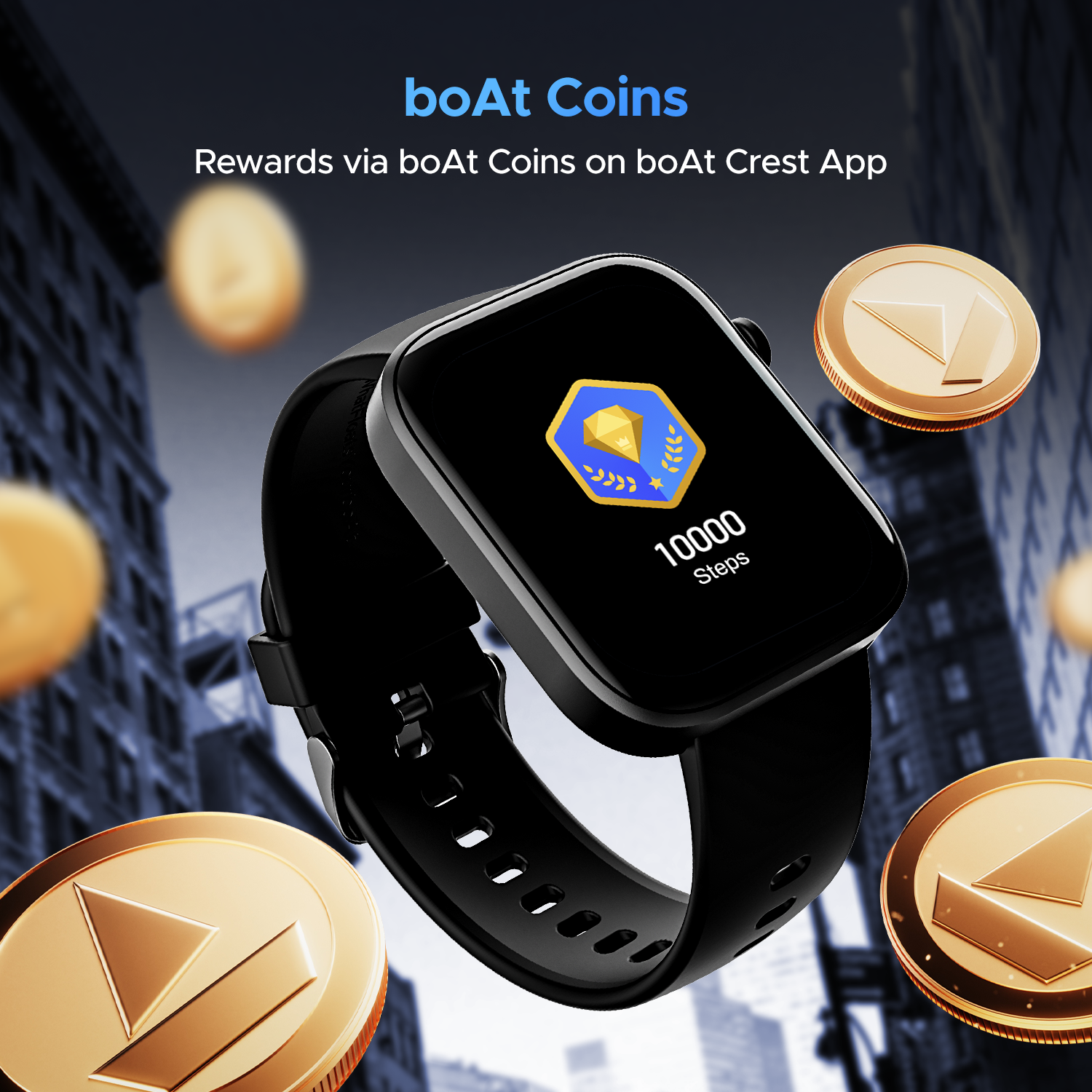 boAt Wave Astra 3 | Smartwatch with built-in Map Navigation 1.83" HD Display, BT Calling, Powered by Crest+ OS, 700+ Active Mode