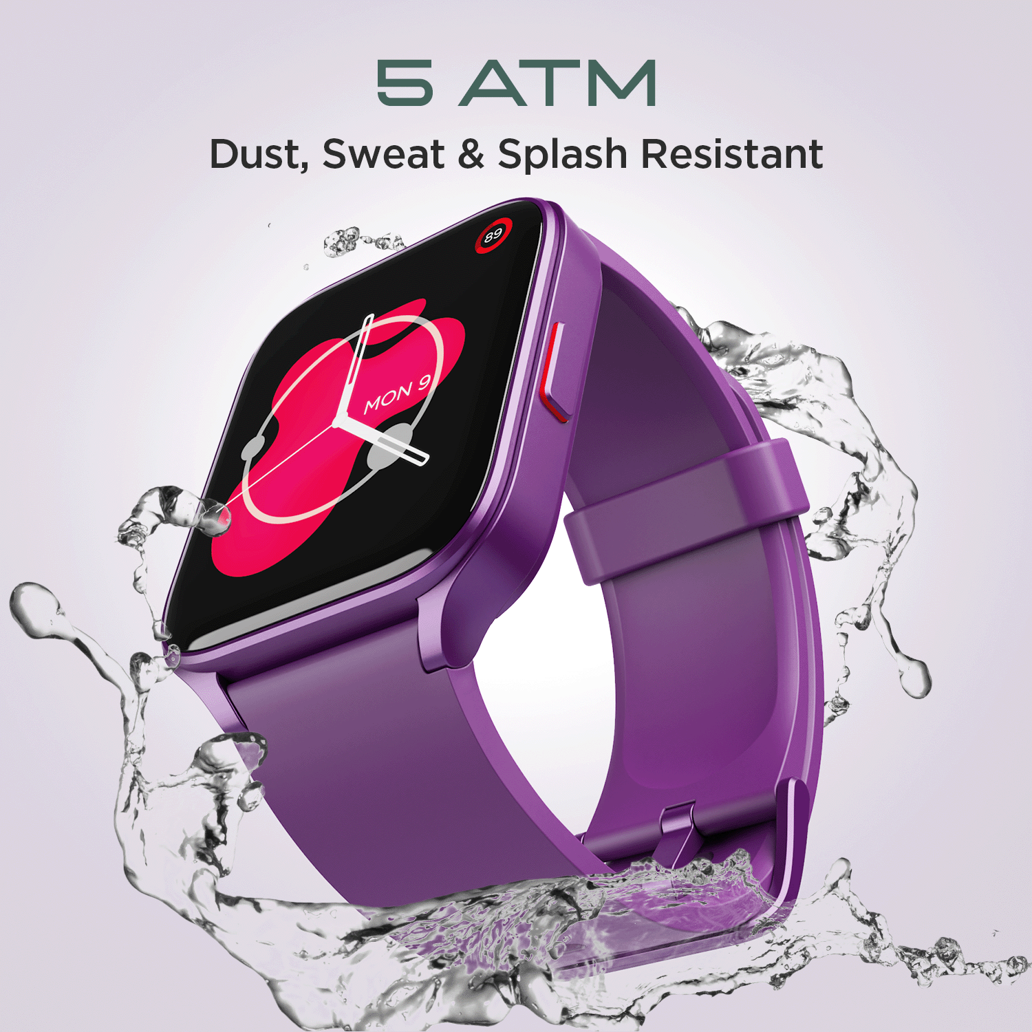 boAt Wave Max | Premium Smartwatch with 1.78" (4.52 cm) AMOLED Display, 100+ Sports Modes, Heart Rate & SpO2 Monitor, 5ATM Water Resistance, Free Wireless Dock Charger