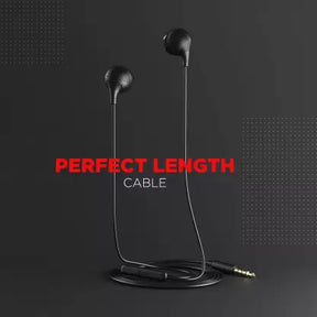 boAt Bassheads 104 | Wired Earphones with 10mm drivers, Absolute Experience, Immersive Audio, Lightweight Design