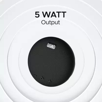 boAt Stone 190 | Wireless Portable Speaker with 52mm Dynamic Driver, Up to 4hrs Nonstop Playback, IPX 6 Water Resistant