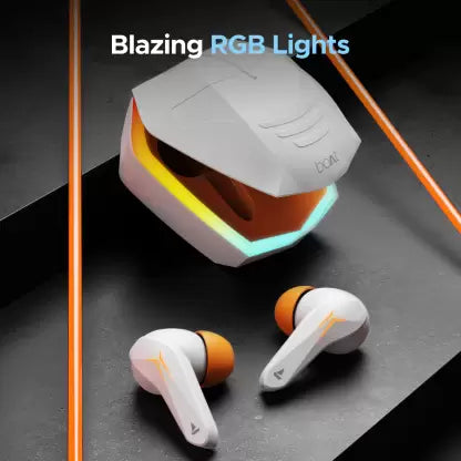 boAt Immortal 128 | Gaming Earbuds with Super Low Latency, RGB Lights, BEAST™️ Mode, 40 Hours Playback, ENx™ Technology