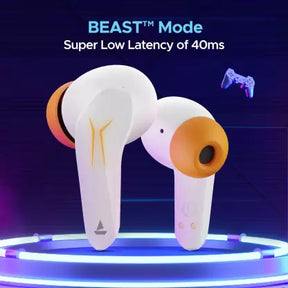 boAt Immortal 128 | Gaming Earbuds with Super Low Latency, RGB Lights, BEAST™️ Mode, 40 Hours Playback, ENx™ Technology