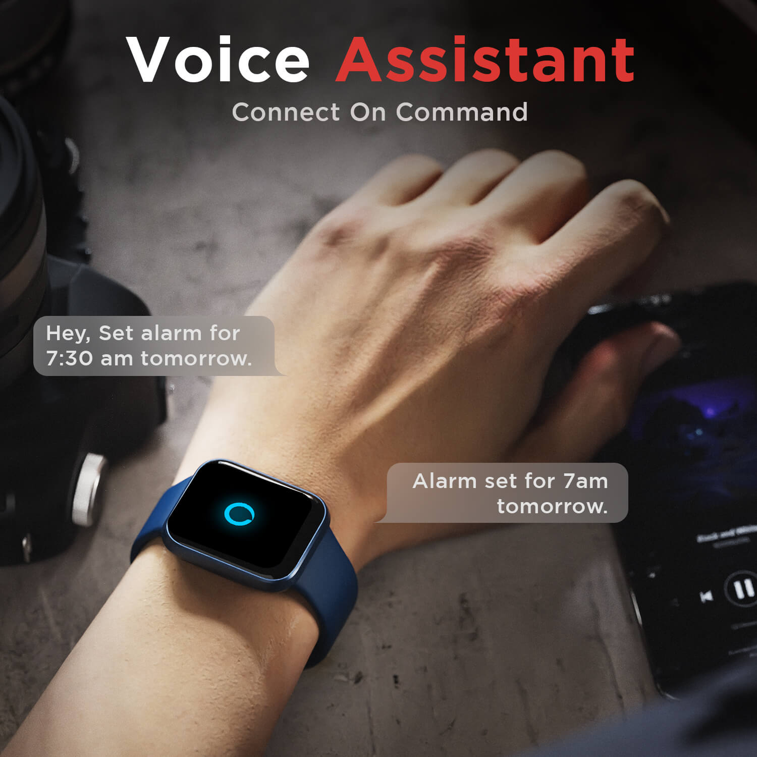 boAt Wave Connect Bluetooth Calling Smartwatch with 1.69