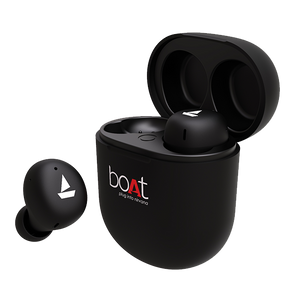 boAt Airdopes 381 | Bluetooth In-Ear Wireless Earbuds with 7mm Rhythmic Dynamic Drivers, Nonstop Music UpTo 20 Hours