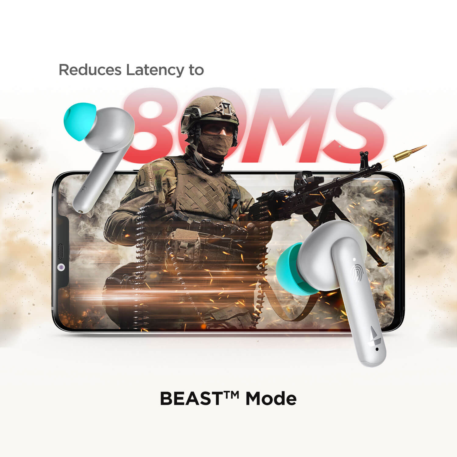 boAt Airdopes 148 | Wireless Earbuds with 8mm Drivers, IWP & ENxTM Technology, ASAP Fast Charge, Upto 42 hours Playback, IPX4 Sweat & Water Resistance